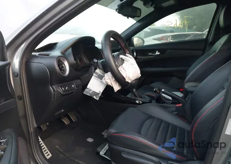 2022 Kia Forte Gt Manual from USA, damaged, VIN 3KPF44AC4NE449632